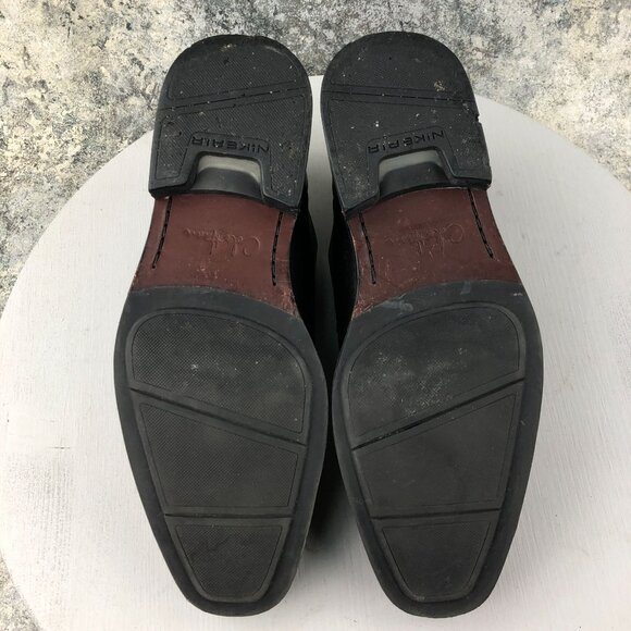 Cole Haan Men's Size 8.5M Nike Air Jackson Black Leather Lace-Up Oxford Shoes - Picture 9 of 13